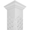 Ekena Millwork Craftsman Classic Square Non-Tapered Westmore Fretwork Column w/ Crown Capital & Crown Base CC1009ENWSTCRCR - alternate 3
